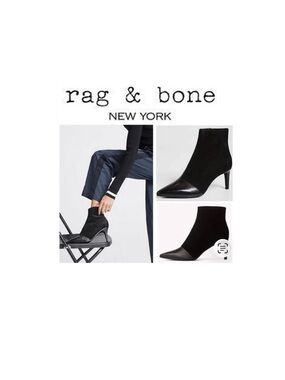 rag & bone NEW YORK Pointed Ankle  BEHA Boots